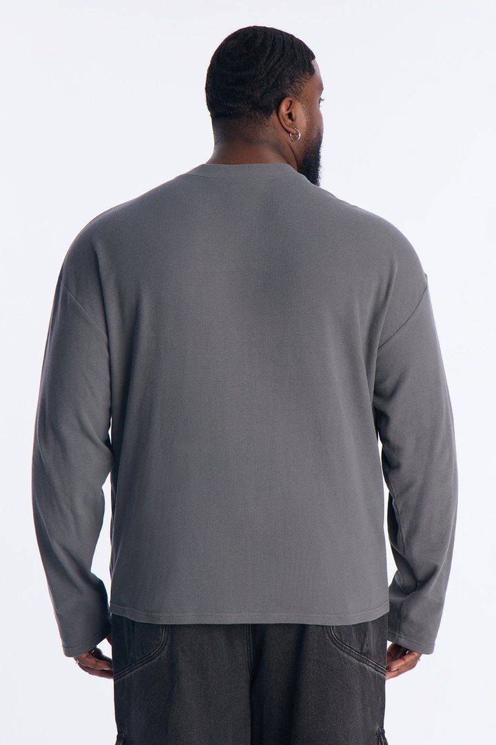 Social Club Relaxed Jersey Tee - Black