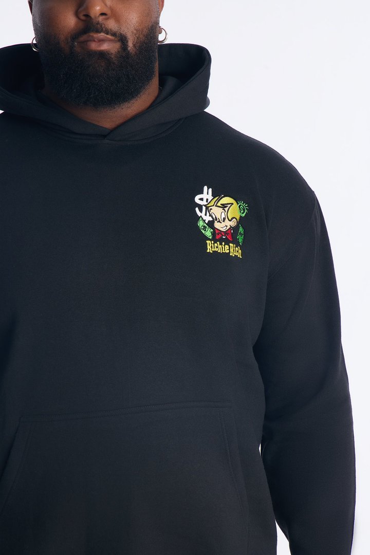 Richie Rich We Keep Winning Hoodie - Black