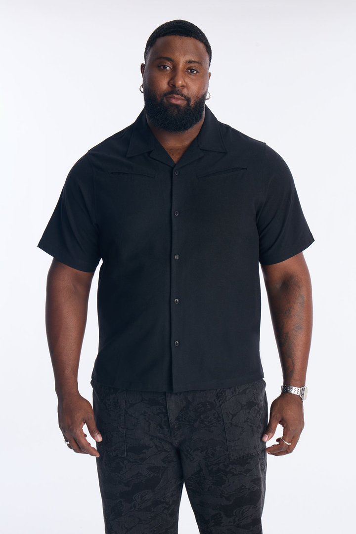Frontier Fit Button Up Shirt - Black