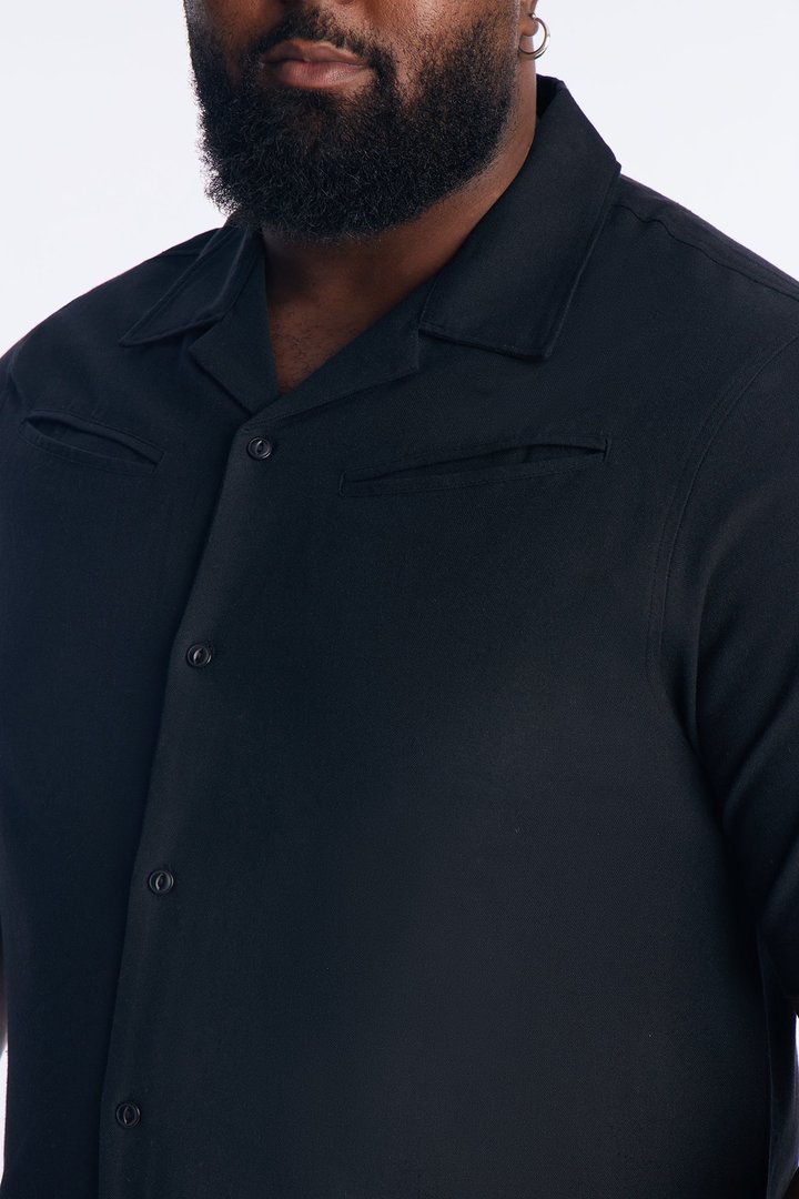 Frontier Fit Button Up Shirt - Black
