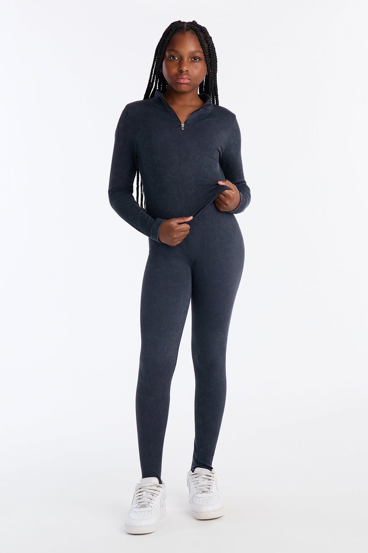 Mini Guess Who Back Pant Set - Black