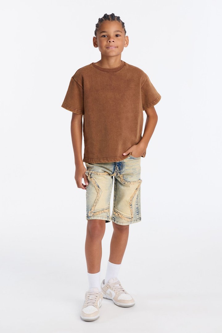 Mini Stardom Denim Shorts - Vintage Wash
