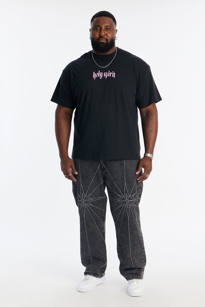 Protected By The Holy Spirit Short Sleeve Tee - Black