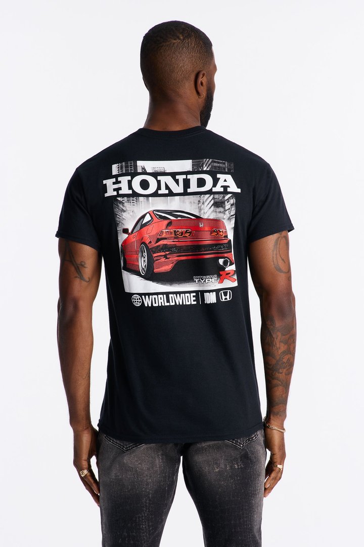 Honda Type R Short Sleeve Tee - Black
