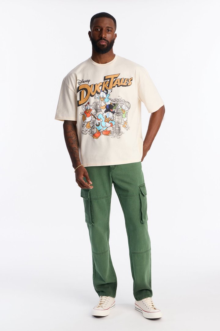 Slim Easy Days Cargo Jean - Sage