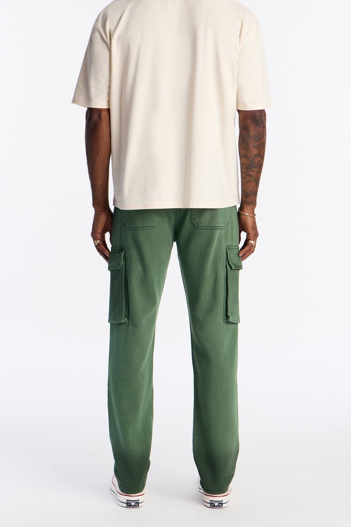 Slim Easy Days Cargo Jean - Sage