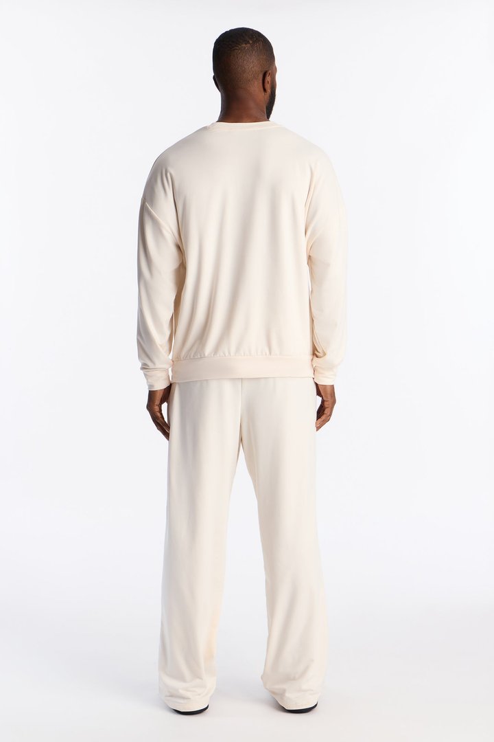 Off Duty Lounge Fleece Set - Stone