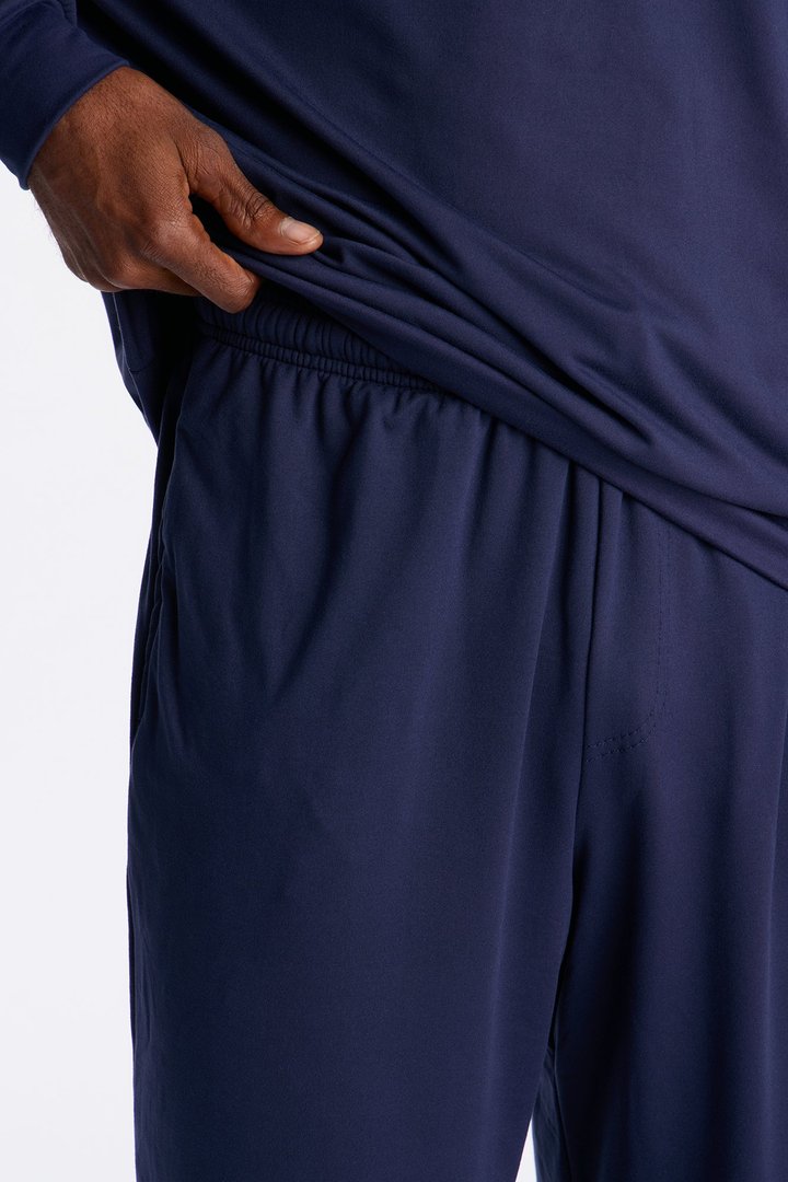 Off Duty Lounge Fleece Set - Navy