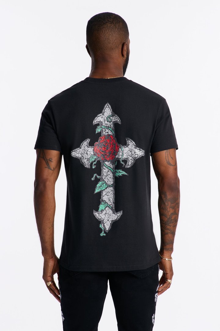 Bloom Crusades Short Sleeve Tee - Black