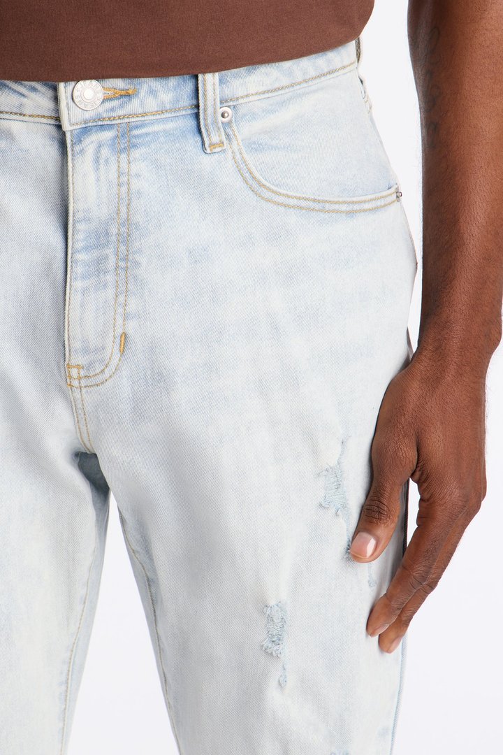 I Ain't Coming Home Skinny Jean - Light Blue Wash
