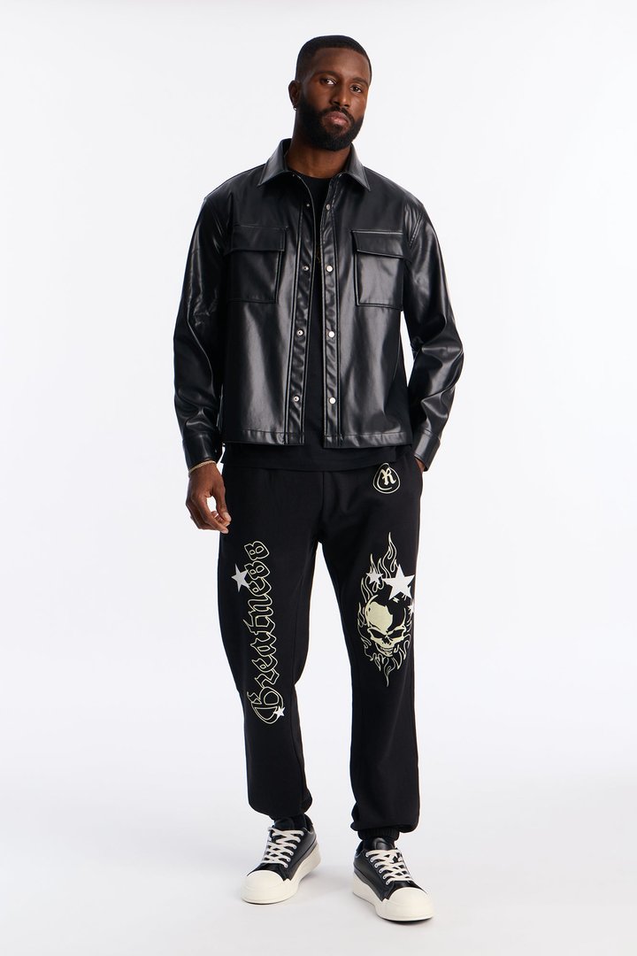Greatness Reigns Sweatpants - Black