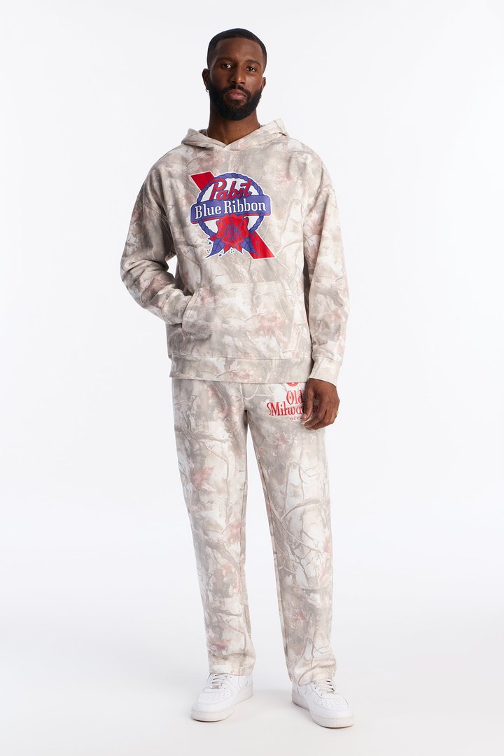 Pabst Blue Ribbon Hoodie - Camouflage