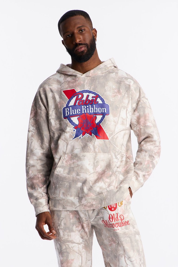Pabst Blue Ribbon Hoodie - Camouflage