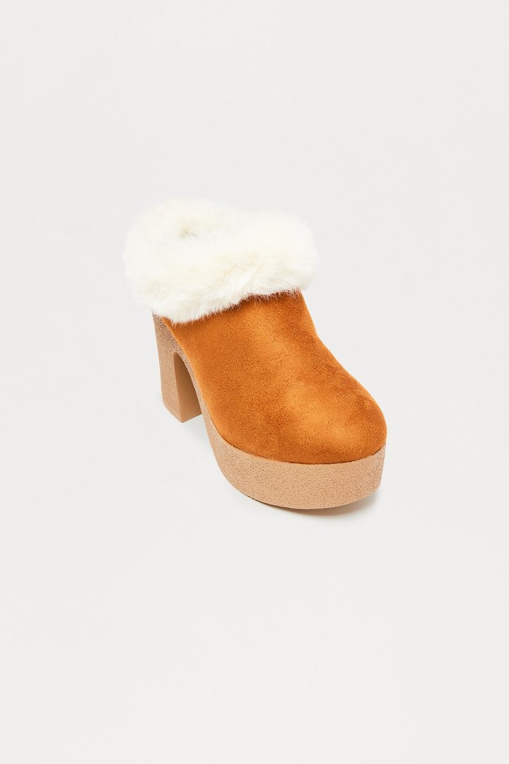 Let Me Find Out Heeled Booties - Chestnut