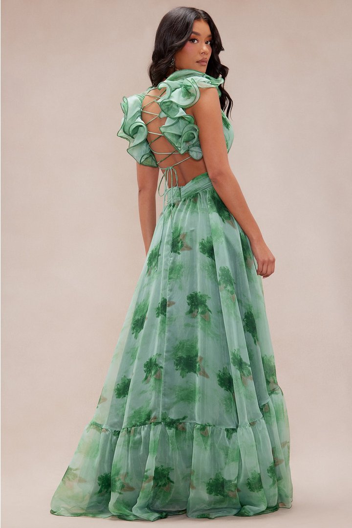 Runaway With You Gown - Sage