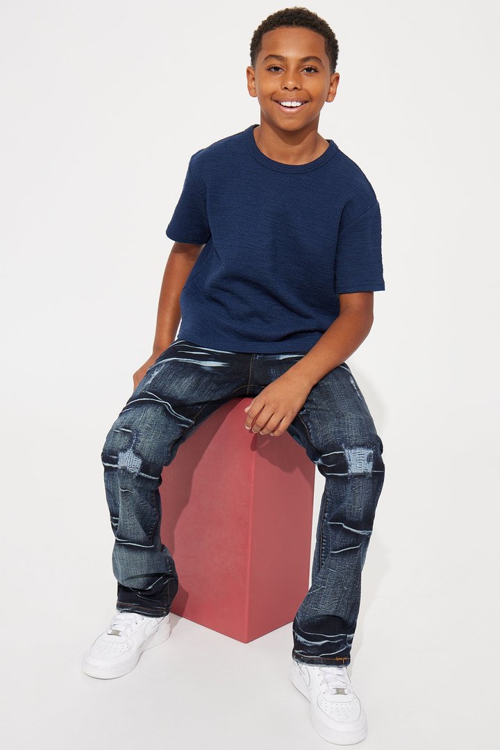 Mini King Stretch Denim Skinny Jeans - Dark Wash