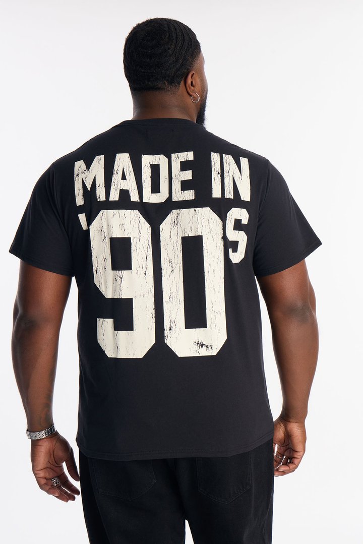 Made In The 90s Short Sleeve Tee - Black