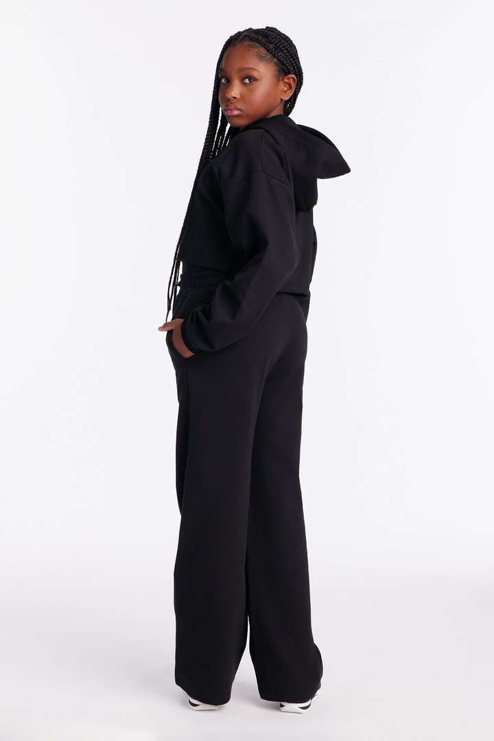 Mini On The Way Sweatpant Set - Black