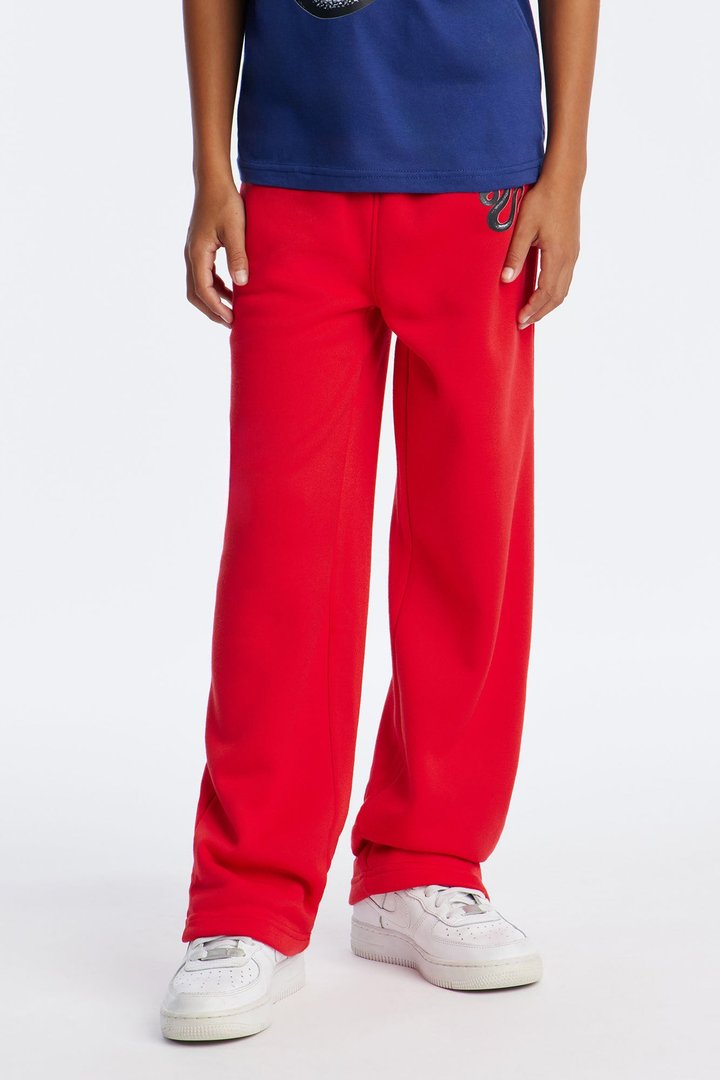 Mini Instinct Straight Leg Pant Set - Navy/combo