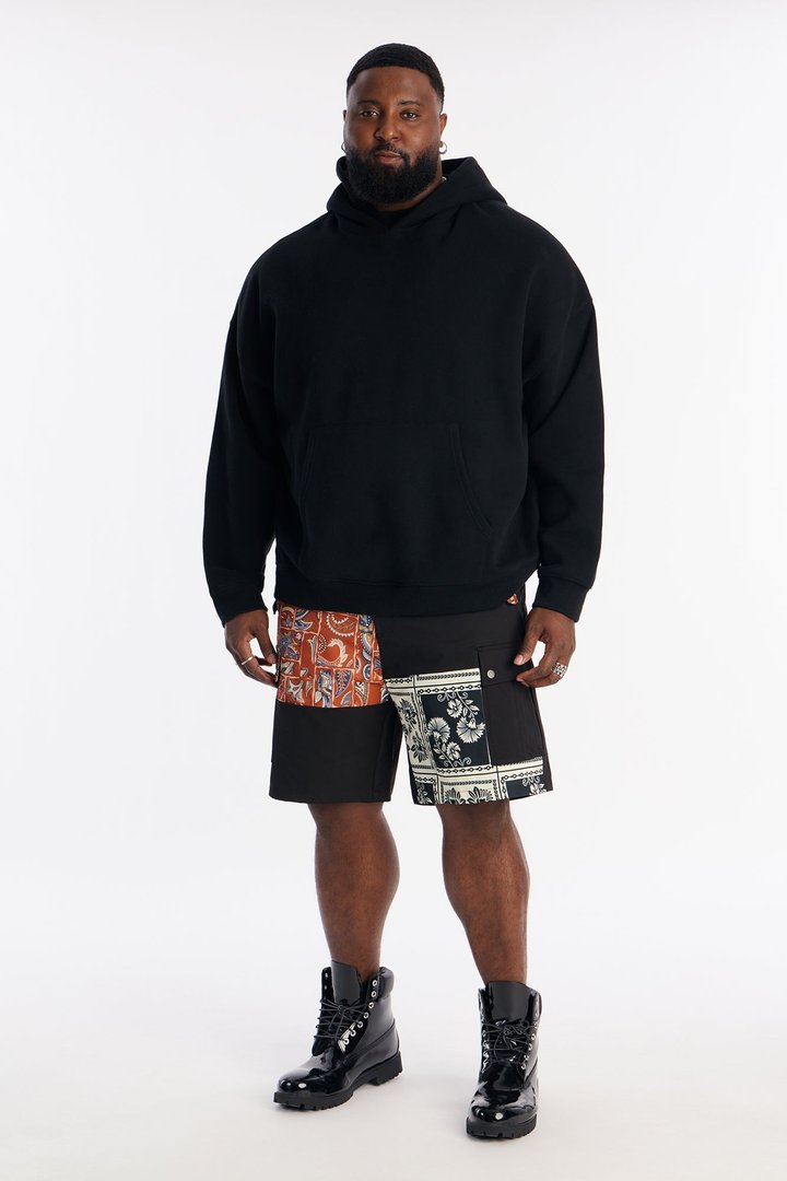 Relaxed Bowery Remix Short - Black