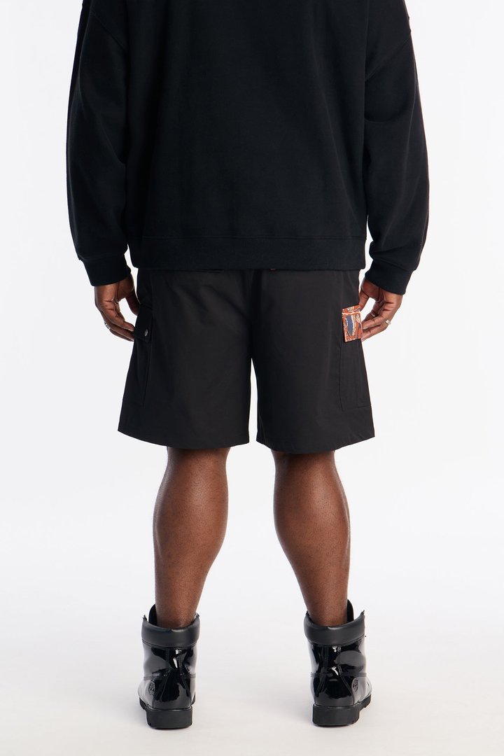 Relaxed Bowery Remix Short - Black