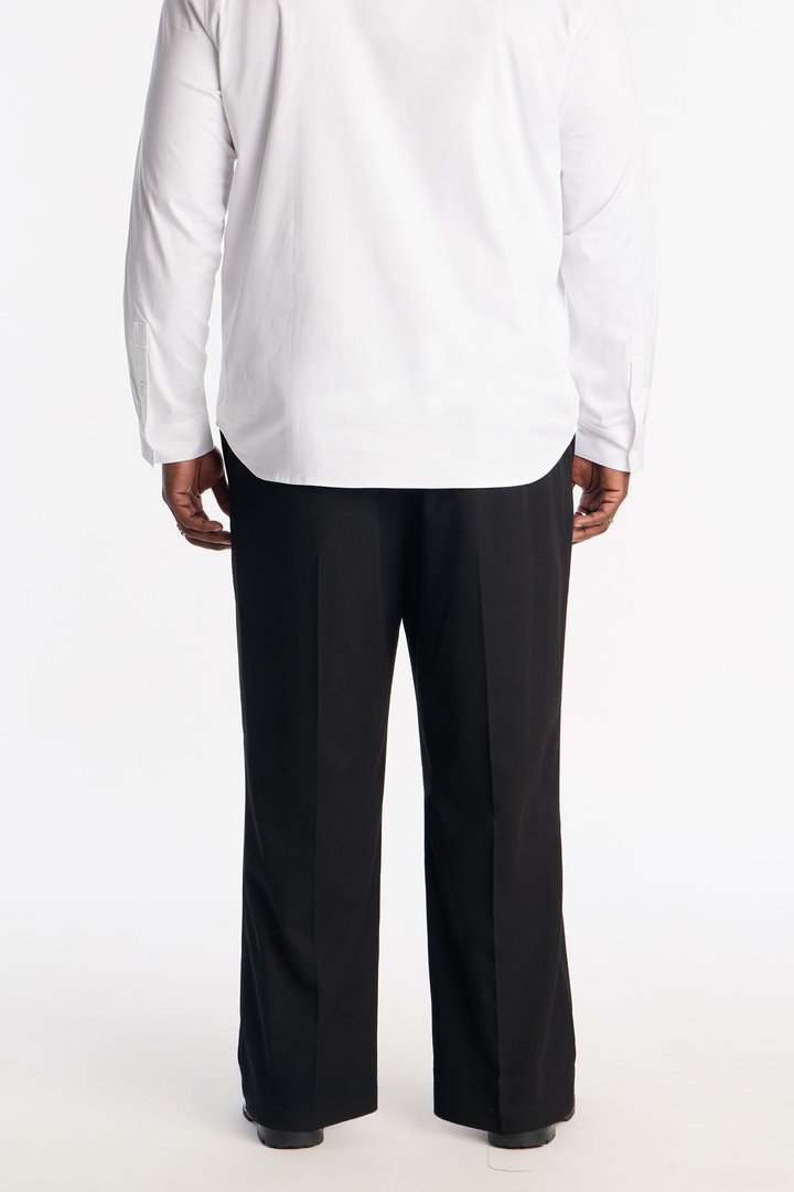 Straight Star Marker Trouser - Black