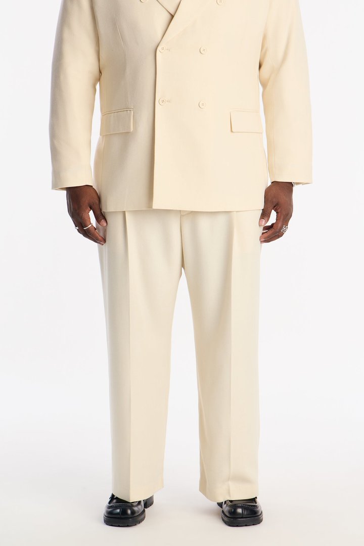 Straight Bright Etoile Trouser - Off White
