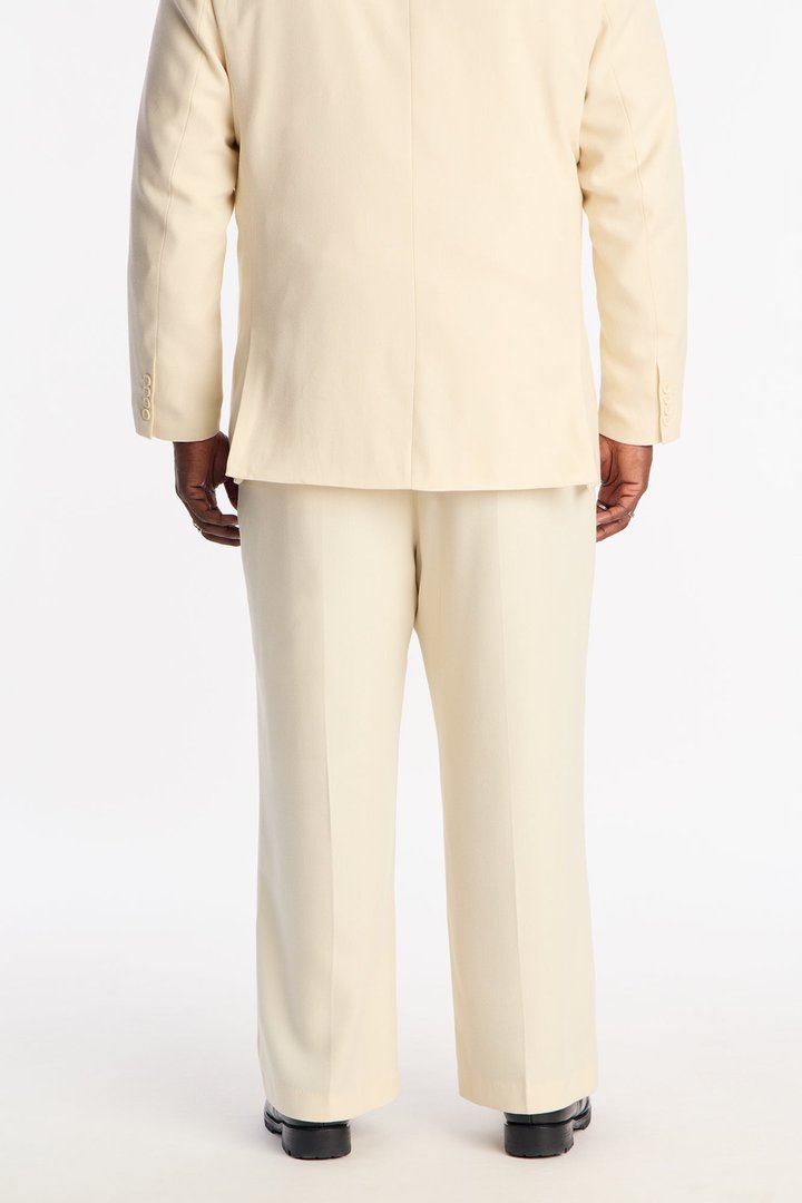 Straight Bright Etoile Trouser - Off White
