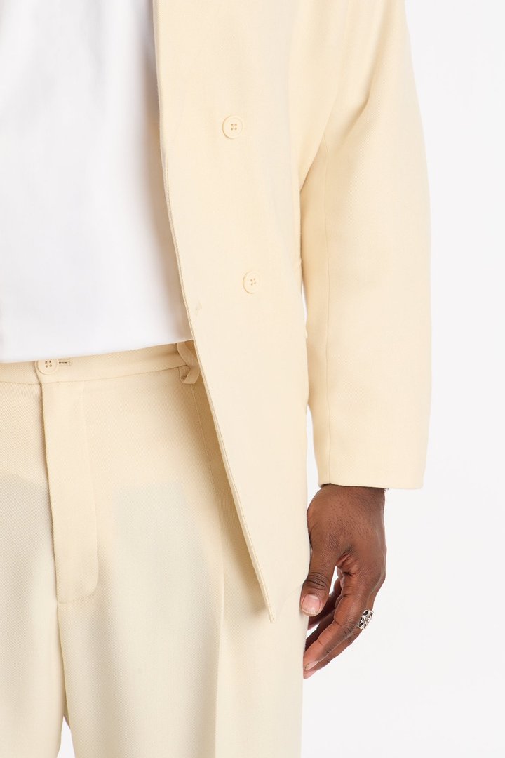 Straight Bright Etoile Trouser - Off White