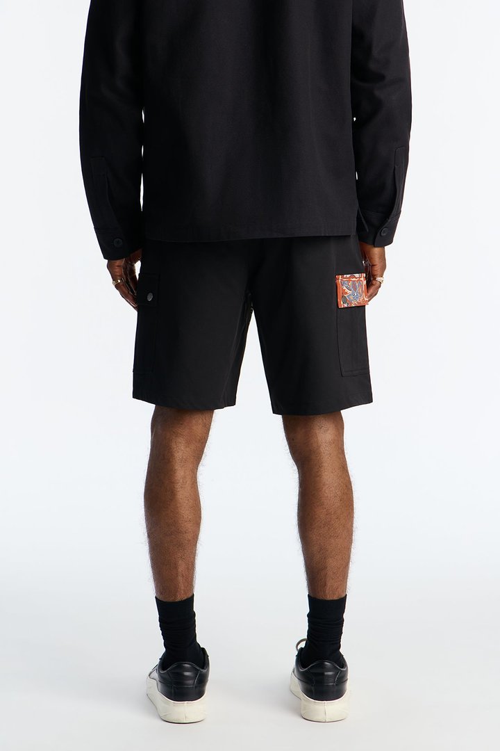 Relaxed Bowery Remix Short - Black