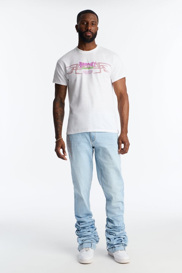 Barney And Friends Short Sleeve Tee - White