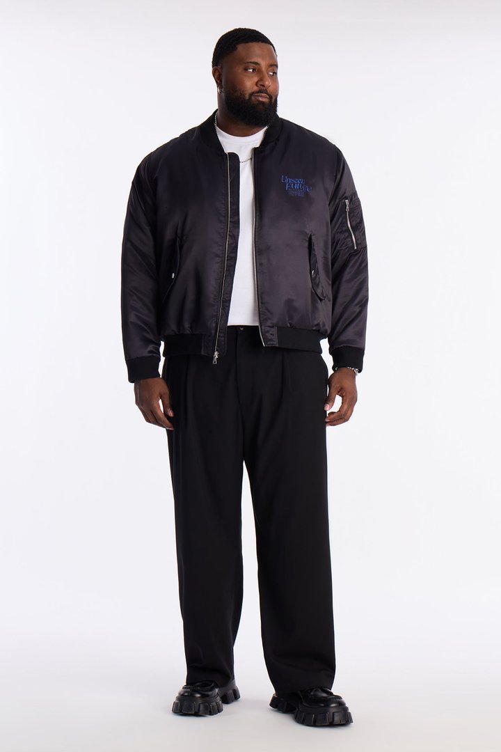 Retrofuture Street Bomber Jacket - Black
