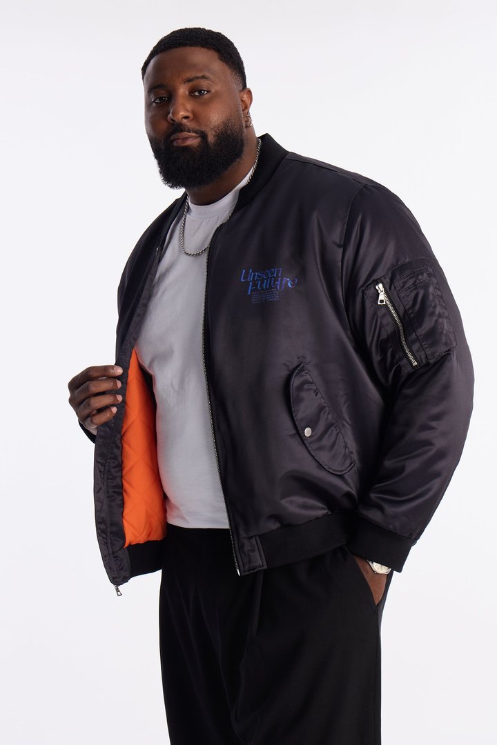 Retrofuture Street Bomber Jacket - Black