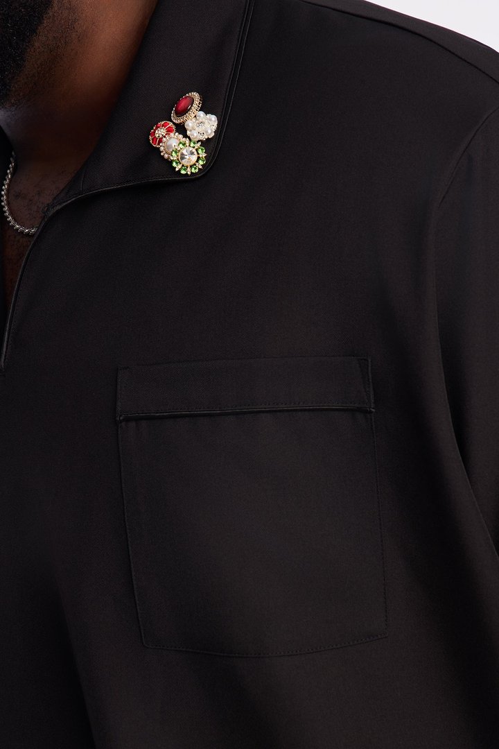 Jumeirah Cluster Polo - Black
