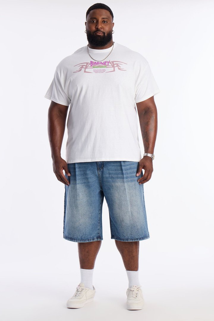 Barney And Friends Short Sleeve Tee - White
