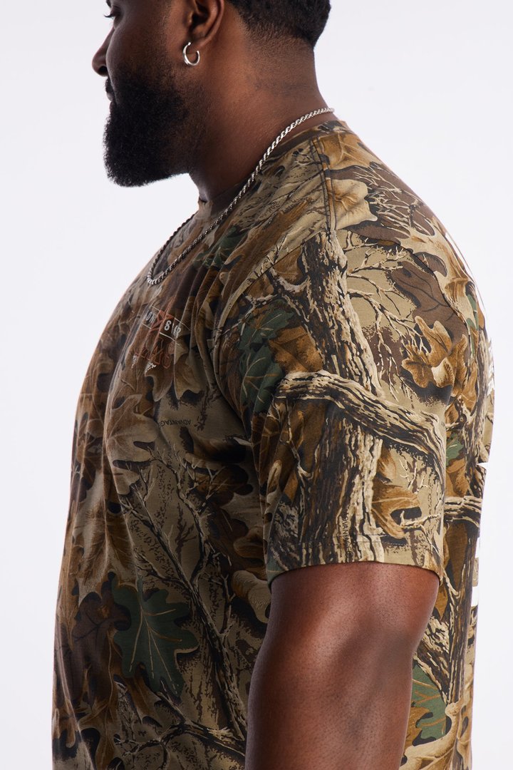 Lone Star Brewery Short Sleeve Tee - Camouflage
