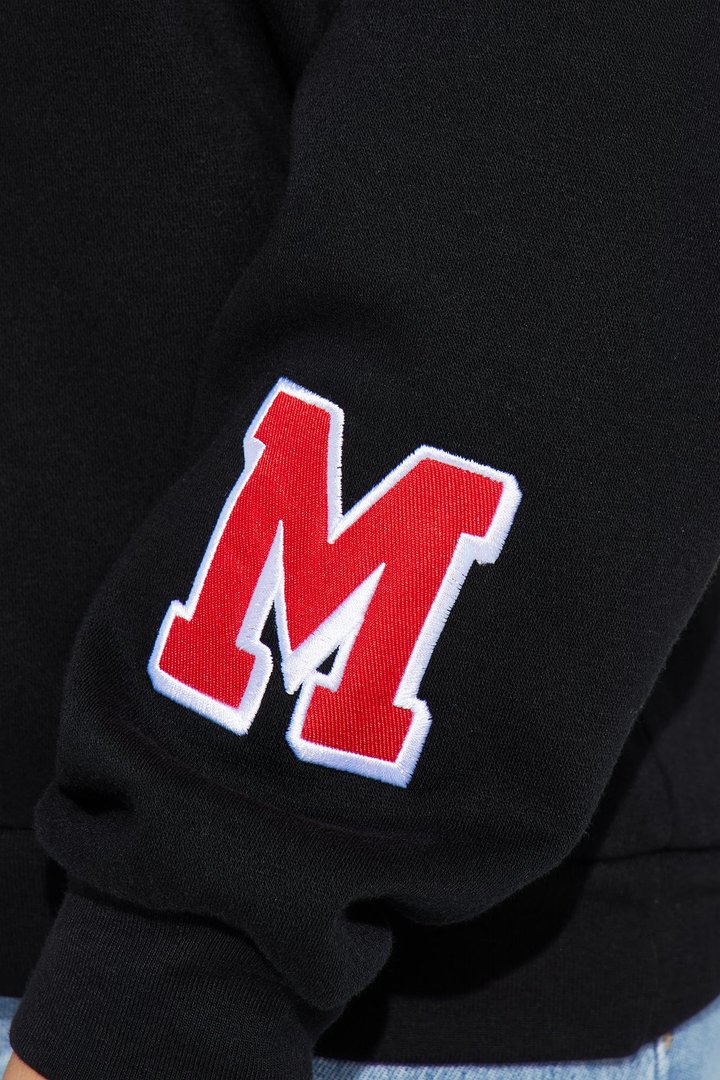 Mickey Mouse Vintage Crew Neck Sweatshirt - Black