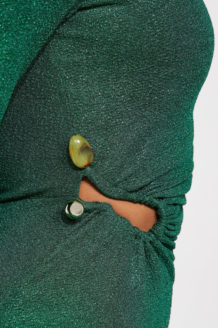 Estelle Gown - Emerald