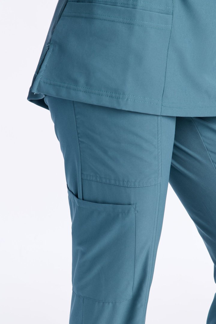 So Prepped Scrub Jogger Pant - Cerulean