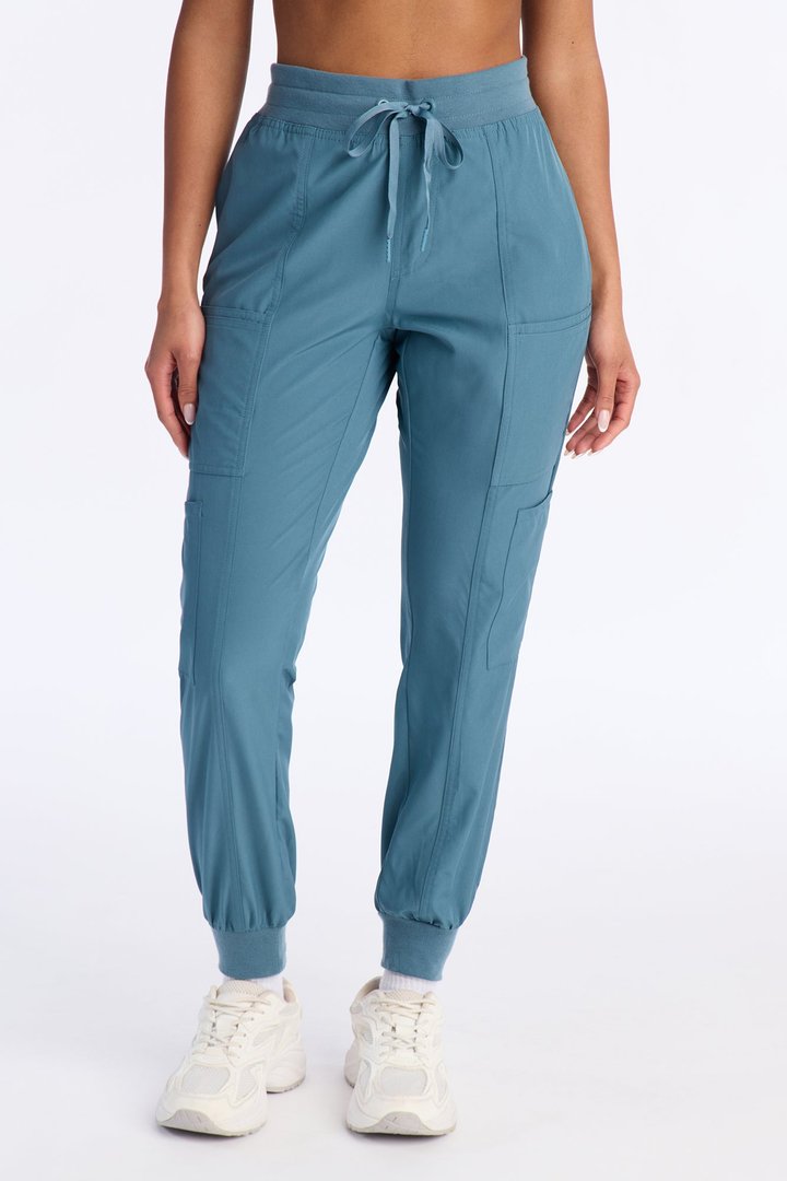 So Prepped Scrub Jogger Pant - Cerulean