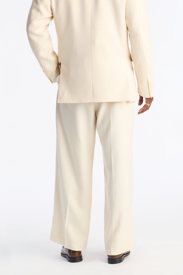 Straight Bright Etoile Trouser - Off White