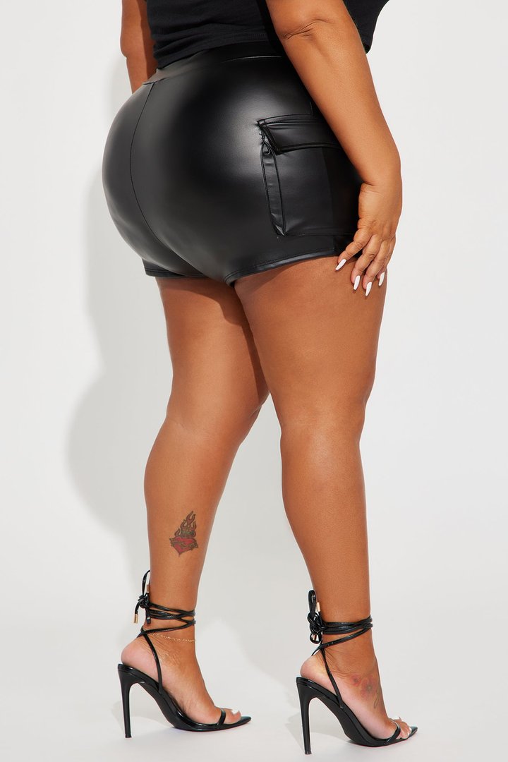 Play Time Booty Short - Black