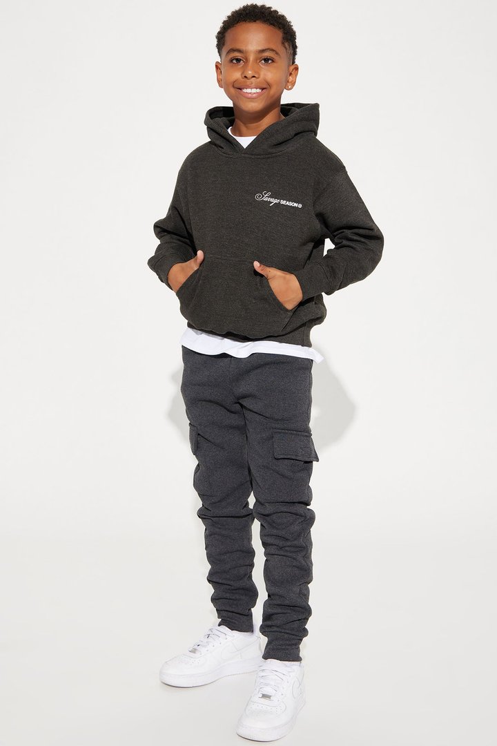 Mini Fly Vibes Jogger Pant - Charcoal