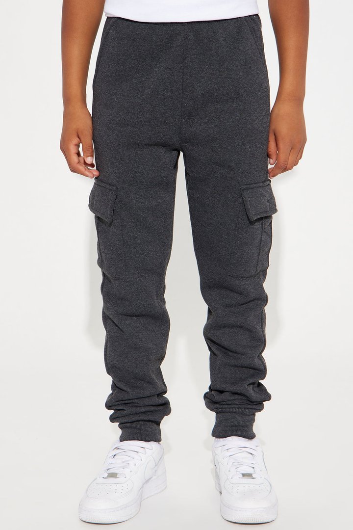Mini Fly Vibes Jogger Pant - Charcoal