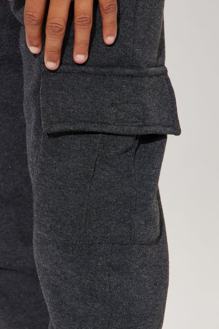 Mini Fly Vibes Jogger Pant - Charcoal