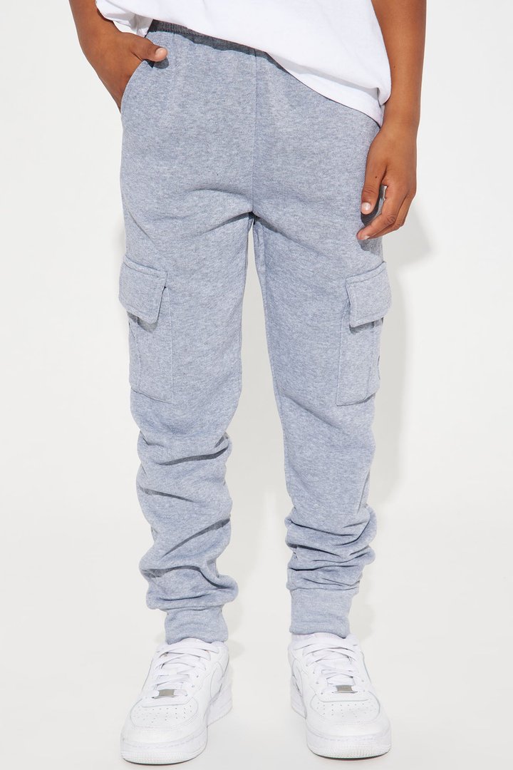 Mini Fly Vibes Jogger Pant - Heather Grey