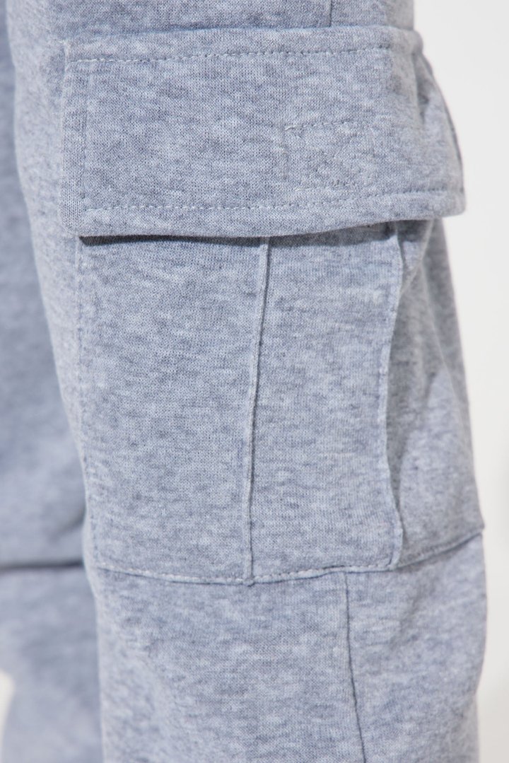 Mini Fly Vibes Jogger Pant - Heather Grey
