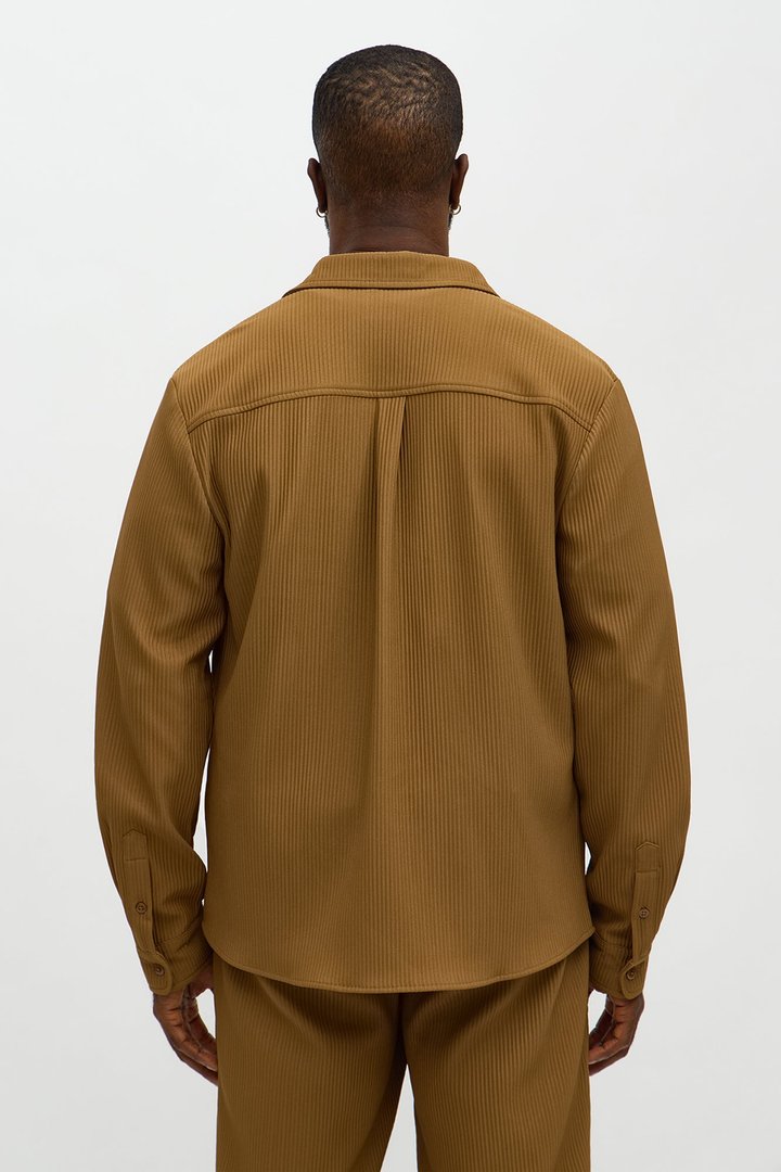 Show Up Long Sleeve Shirt - Bronze