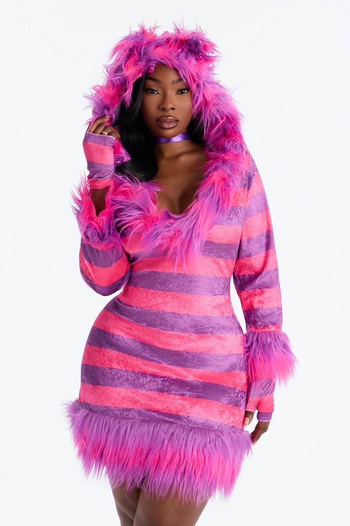 Magic Fantasy Kitty 4 Piece Costume Set - Pink