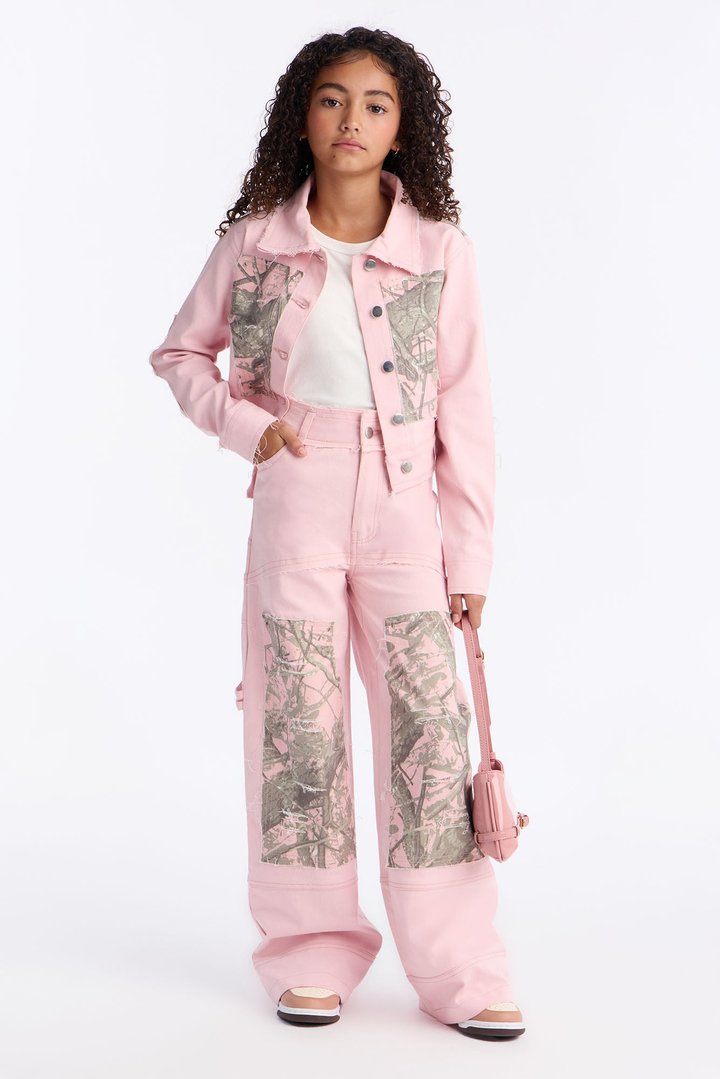 Mini Wild Side Jeans - Light Pink